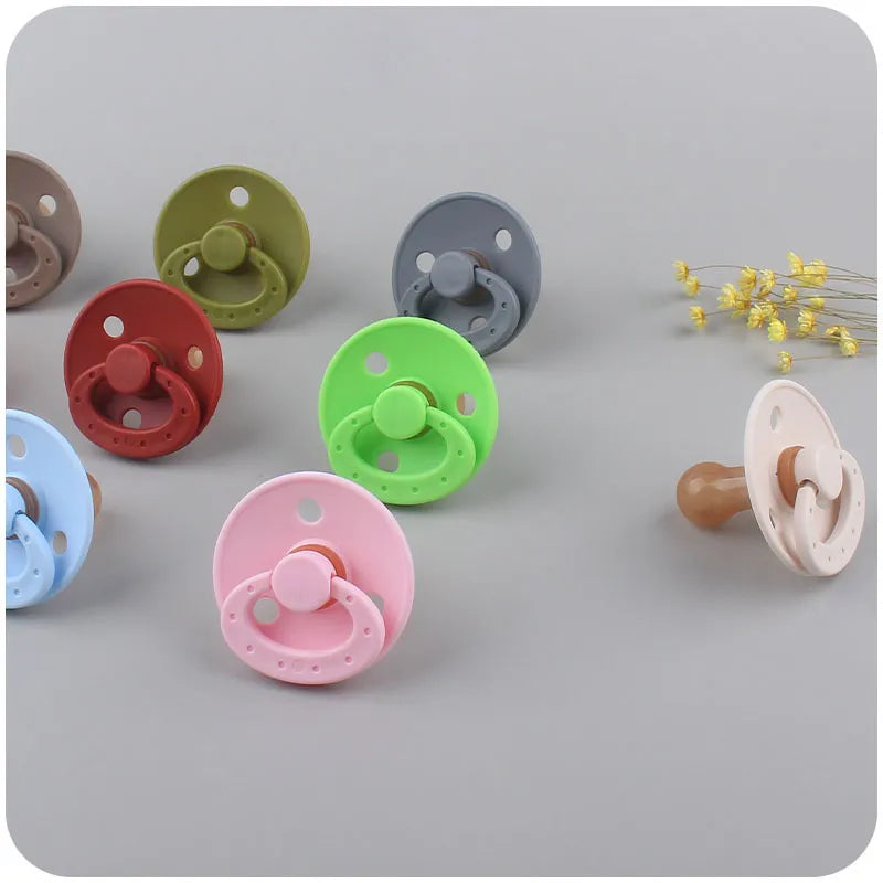 1PC Baby Pacifier Silicone Baby Pacifiers Bibs Pacifier 10 Colors Nipple Dummy Pacifier Soother Baby Shower Gifts 0-3 Years Old