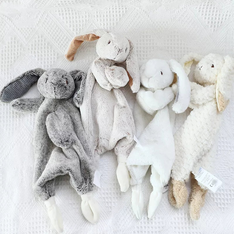 Cuddle Doll Mini Plush Rabbit Soft Toy Doll Loneliness Smoothing Baby Nursery Room Decor Infant Sleeping Birthday Gift